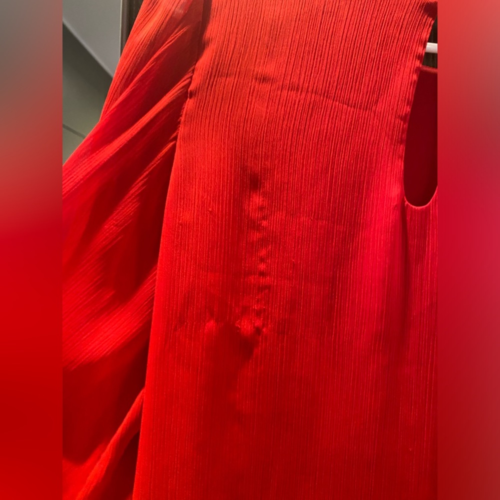Alice + Olivia Red Mini Dress - Picture 4 of 5